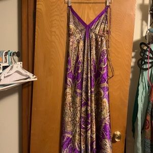 Silky handkerchief dress